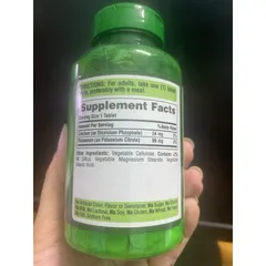 [ Date 2028] Viên uống bổ sung Kali Potassium citrate 99mg Puritans pride 389411