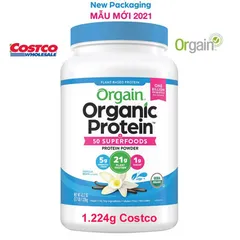 [Date 2026] Bột đạm thực vật hữu cơ Orgain Organic Protein 1,2kg 389425