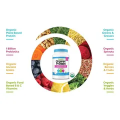 [Date 2026] Bột đạm thực vật hữu cơ Orgain Organic Protein 1,2kg 389425