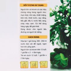 Cao khô MAXCOOL - Thanh nhiệt giải độc cơ thể, mát gan, hỗ trợ lở loét, nhiệt miệng, hộp 10 gói x 7g, thực phẩm chức năng tự nhiên.