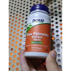 Viên uống Saw Palmetto Extract Now tăng sức khỏe tuyến tiền liệt đường tiết niệu, nội tiết, giảmrụng tóc - Bitho shop 389449