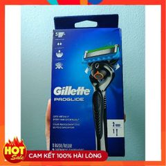[Hàng Mỹ] Dao cạo râu 5 lưỡi và lưỡi dao Gillette Proglide - Small Family