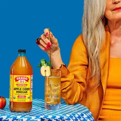 Giấm Táo Hữu Cơ Bragg 437ml/946ml - Giấm Cider Tươi Nguyên Chất Mỹ, Giảm Cân & Thải Độc, Sản Phẩm Chất Lượng Cao