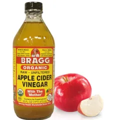 Giấm Táo Hữu Cơ Bragg 437ml/946ml - Giấm Cider Tươi Nguyên Chất Mỹ, Giảm Cân & Thải Độc, Sản Phẩm Chất Lượng Cao
