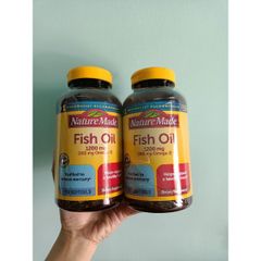 Dầu cá Fish oil 1200 mg Nature Made 200 viên - Small Family