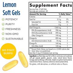 [Date 5/2024] Viên uống bổ sung Pro Omega 3 6 9 Nordic Naturals 120v - Small Family