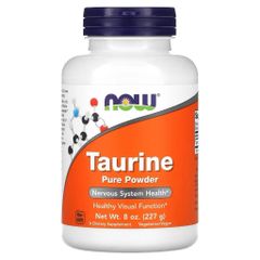 Viên uống bổ sung Taurine 500mg NOW Foods - Hỗ trợ sức khỏe tim mạch, thần kinh, giảm stress và cải thiện giấc ngủ