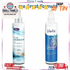 Xịt Magie Tinh Khiết Life-Flo's - Giãn Cơ, Trẻ Hóa, Khử Mùi, 237ml - Dầu Magie Mỹ Chất Lượng Cao