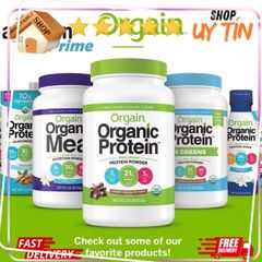 Bột đạm thực vật hữu cơ Orgain Organic Protein 1,22kg - Small Family