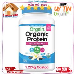Bột đạm thực vật hữu cơ Orgain Organic Protein 1,22kg - Small Family