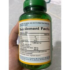 Viên uống dầu hoa lưu ly Borage Oil 1000mg - Giảm mụn nội tiết, cân bằng hormone, hỗ trợ sức khỏe da - 100 viên SmallFamily