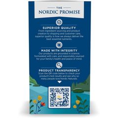 Dầu gan cá tuyết dạng viên Nordic naturals Artic Cod Liver oil 180 viên. SmallFamily