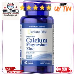 Viên uống bổ sung Canxi magie kẽm Calcium Magnesium Zinc  SmallFamily
