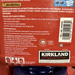 Viên giặt xả quần áo Ultra Clean Kirkland USD 152 viên - Small Family