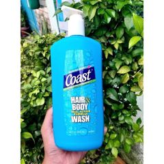 Sữa tắm gội nam 2 in 1 Coast Hair & Body của Mỹ - Small Family