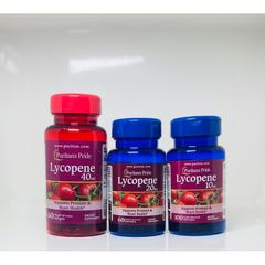 Viên Uống Lycopene Hỗ Trợ Sức Khỏe Tuyến Tiền Liệt Puritan's Pride 40mg - 60 Viên - Tăng Cường Sức Khỏe Tim Mạch