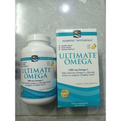 Viên uống Nordic Naturals Ultimate Omega 3 - Hỗ trợ trí não, ổn định huyết áp, tăng cường thị lực, 1280mg Omega 3, Sức khỏe tim mạch.