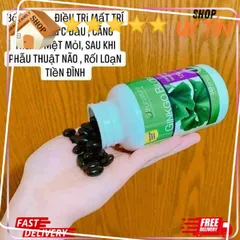(Auth) Viên Bổ Não Trunature Ginkgo Biloba 120mg - Hỗ Trợ giúp Trí Nhớ, Đọc Thông Minh, Dành Cho Người Trưởng Thành