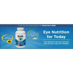 Viên bổ mắt Ocuvite Adult 50+ - Giải pháp chăm sóc sức khỏe mắt cho người lớn tuổi từ Small Family