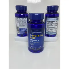 Viên uống giảm mụn bổ sung L - lysine 1000mg và zinc 30mg 60v - Small Family