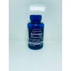Viên uống Resveratrol 100mg 250mg Puritan's Pride Hỗ Trợ Sức Khỏe Tim Mạch - 60 Viên, Tăng Cường Tuổi Thọ và Sức Khỏe Tổng Thể