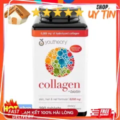[Date 02/25] Viên uống đẹp da Collagen Youtheory 390v - Small Family