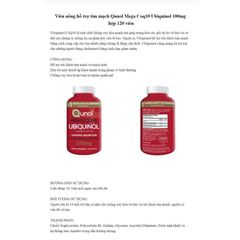 [HD 08/27] Viên phòng đột quy. tim mạch Qunol Mega CoQ10 Ubiquinol 100mg 120v - Small Family