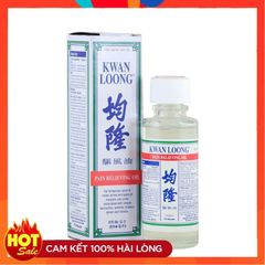 Dầu nóng Kwan Loong 57ml - Giảm đau nhức cơ bắp, xoa bóp hiệu quả, sản phẩm chăm sóc sức khỏe từ Singapore