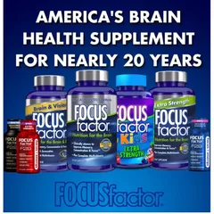 [Date 4/2026] Kẹo dẻo hỗ trợ trí não cho bé Focus Factor fof Kids 60v - Small Family
