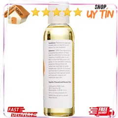 Dầu Mơ Apricot 100% Dưỡng Ẩm Da, Tóc Chống Lão Hóa - NOW FOODS 118ml Giải Pháp Cho Da Khô, Tóc Giòn
