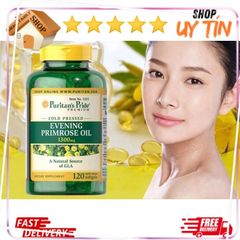 Viên uống tinh dầu hoa anh thảo Puritan's Pride 500mg_1000mg_1300mg - Cân bằng nội tiết tố, cải thiện sức khỏe nữ giới, làm đẹp da và tóc