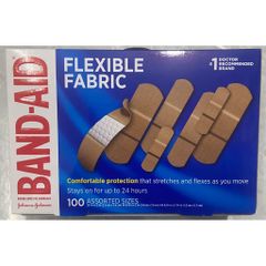 Băng Cá Nhân BAND-AID Chính Hãng Mỹ - Vải Co Giãn & Chống Nước, Thoải Mái, Êm Dịu Da, 20 Miếng Lớn Dành Cho Trẻ Em & Người Lớn Tuổi
