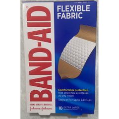 Băng Cá Nhân BAND-AID Chính Hãng Mỹ - Vải Co Giãn & Chống Nước, Thoải Mái, Êm Dịu Da, 20 Miếng Lớn Dành Cho Trẻ Em & Người Lớn Tuổi
