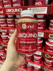 Viên uống CoQ10 Ubiquinol Qunol Mega 100mg 120 viên
