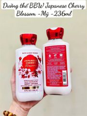 Dưỡng Thể Bath & Body Works Hoa Anh Đào Nhật Bản - Sản Phẩm Dưỡng Ẩm Mềm Mại, Hương Thơm Quyến Rũ