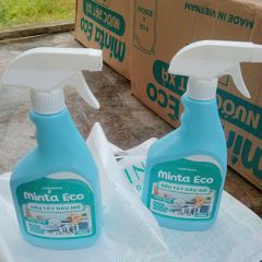 Siêu Tẩy Dầu Mỡ Minta Eco 500g - Tẩy Sạch Vết Bẩn Cứng Đầu, Khử Mùi, Diệt Khuẩn An Toàn Cho Da Tay, Hóa Chất Thiên Nhiên