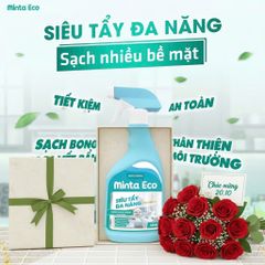 Nước Siêu Tẩy Đa Năng Minta Eco 450g - Công Nghệ Nano An Toàn, Tẩy Sạch Nhanh Chóng Nhiều Bề Mặt Trong Nhà, Thân Thiện Với Da Tay