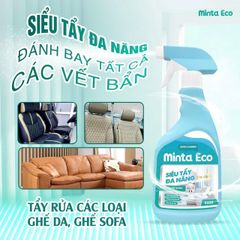 Nước Siêu Tẩy Đa Năng Minta Eco 450g - Công Nghệ Nano An Toàn, Tẩy Sạch Nhanh Chóng Nhiều Bề Mặt Trong Nhà, Thân Thiện Với Da Tay
