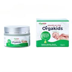 Kem Bôi Ho Cảm Orgakids 30g - Giảm Ho, Cảm Lạnh, Hỗ Trợ Đường Hô Hấp Cho Trẻ Em và Người Lớn, Chiết Xuất Thiên Nhiên