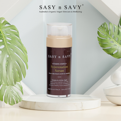 Tinh Chất Trẻ Hóa Làn Da Hữu Cơ Sasy n Savy 50ml - Serum Vitamin Giúp Collagen Tăng Cường, Làm Sáng Da, Chống Lão Hóa