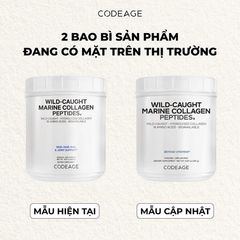 Bột Collagen Biển Codeage Peptides 450g - Thực Phẩm Bảo Vệ Sức Khỏe, Cấp Ẩm & Trẻ Hóa Da, Xuất Xứ Mỹ