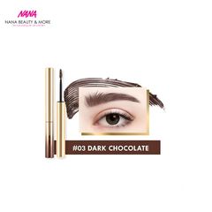 Mascara Chân Mày BROWIT BY NONGCHAT 2g - Định Hình Mày Tự Nhiên, Không Lem, Chải Chính Xác - Sản Phẩm Trang Điểm Thái Lan