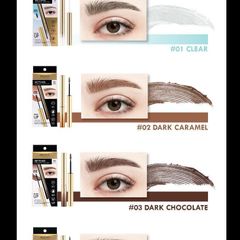 Mascara Chân Mày BROWIT BY NONGCHAT 2g - Định Hình Mày Tự Nhiên, Không Lem, Chải Chính Xác - Sản Phẩm Trang Điểm Thái Lan