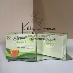 Đường Cỏ Ngọt SteviaSweet 50 Gói - Vị Ngọt Tự Nhiên, Ít Calo Thích Hợp Cho Đồ Uống Và Thực Phẩm Dịu Ngọt