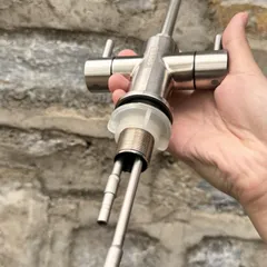 Vòi Nước Hoa Sen OPPEIN Inox 304 - Vòi Đôi Nóng Lạnh Chất Lượng Cao Dành Cho Máy Lọc Nước RO - Tiện Lợi và Sang Trọng