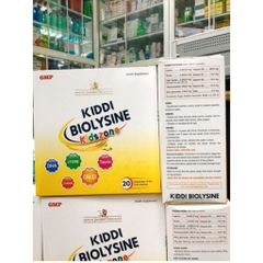 Siro Kiddy Biolysine 120ml - Thực phẩm chức năng hỗ trợ miễn dịch, giúp trẻ ăn ngon miệng và tăng cường sức khỏe
