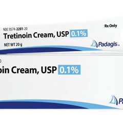Kem Trị Mụn Padagis Perrigo 0.1% USP 20g - Giảm Mụn, Cải Thiện Lão Hóa & Sắc Tố Da, Mỹ Phẩm Chất Lượng Cao