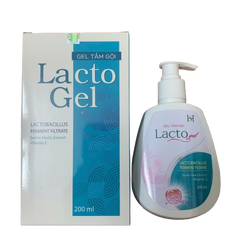 Gel Tắm Gội Lacto SH 200ml - Giải Pháp Cho Da Khô Nhạy Cảm, Kích Ứng, Mẩn Đỏ, Mề Đay, Dành Cho Trẻ Em Từ 1 Ngày Tuổi