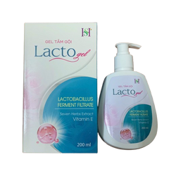 Gel Tắm Gội Lacto SH 200ml - Giải Pháp Cho Da Khô Nhạy Cảm, Kích Ứng, Mẩn Đỏ, Mề Đay, Dành Cho Trẻ Em Từ 1 Ngày Tuổi