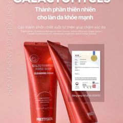 Sữa Rửa Mặt Galactomyces First Deep Cleansing Foam Prettyskin 150ml - Làm Sạch Da Sâu, Cấp Ẩm và Làm Sáng Da Tay Nghe Mềm Mại